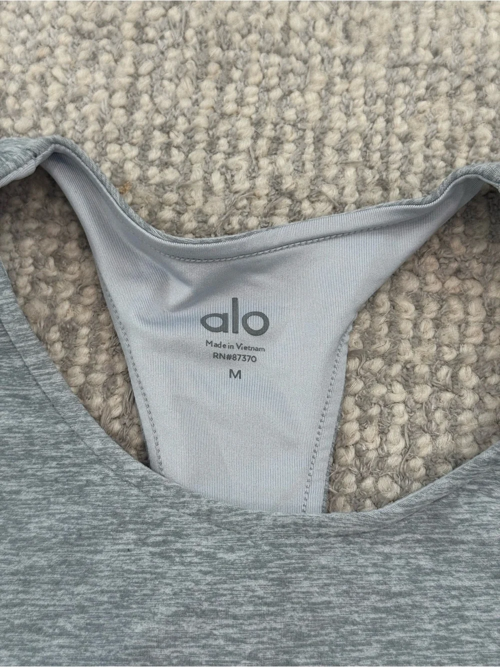 Alo Yoga Sports Bra - Gray
